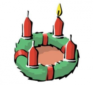 bedeutung adventskranz clipart